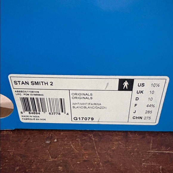 Stan Smith 2 Originals brand New With Tags and Box 10 1/2 - Picture 7 of 11